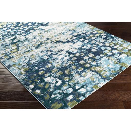 Surya Floransa FSA-2354 Aqua Cream 9' x 12'3" Rug