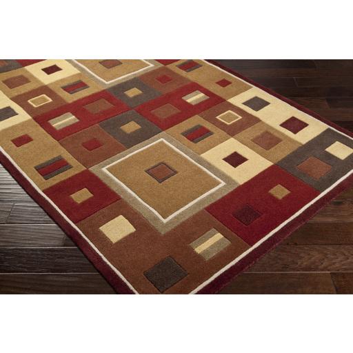 Surya Forum FM-7014 Beige Brick Red 12' x 15' Rug