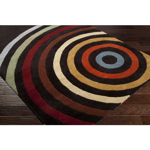 Surya Forum FM-7138 Amber Brick Red 8' Square Rug