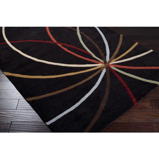 Surya Forum FM-7141 Brick Red Dark Brown 12' x 15' Rug