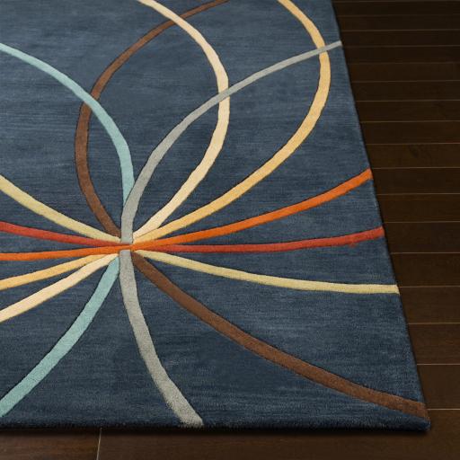 Surya Forum FM-7214 Aqua Brown 12' x 15' Rug