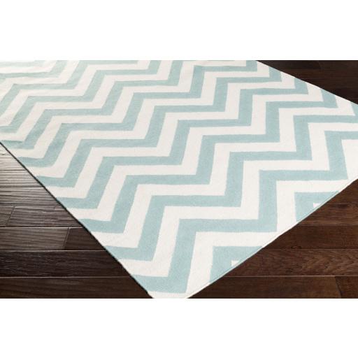 Surya Frontier FT-454 Aqua Ivory 2' x 3' Rug