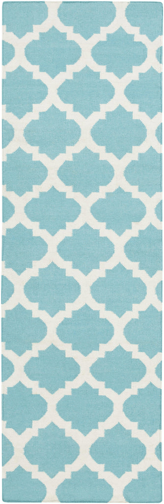 Surya Frontier FT-561 Aqua Light Gray 2' x 3' Rug