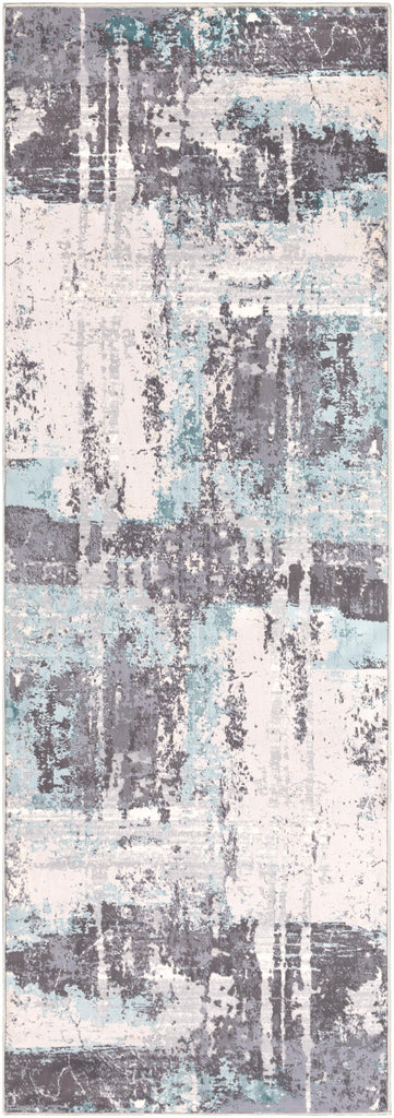 Surya Genesis GNS-2301 Charcoal Denim 2'7" x 7'7" Rug