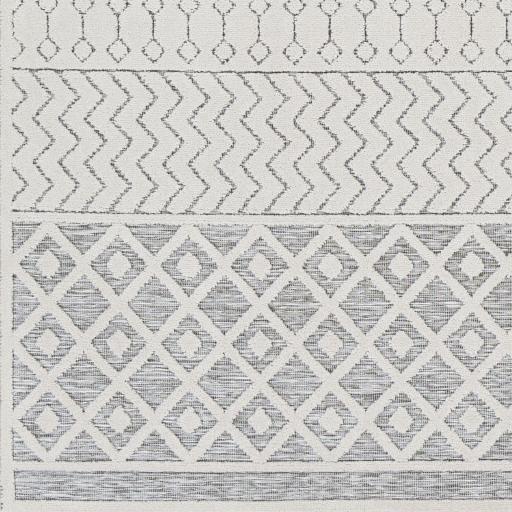 Surya Greenwich GWC-2318 Charcoal Light Beige 5'3" x 7'3" Rug