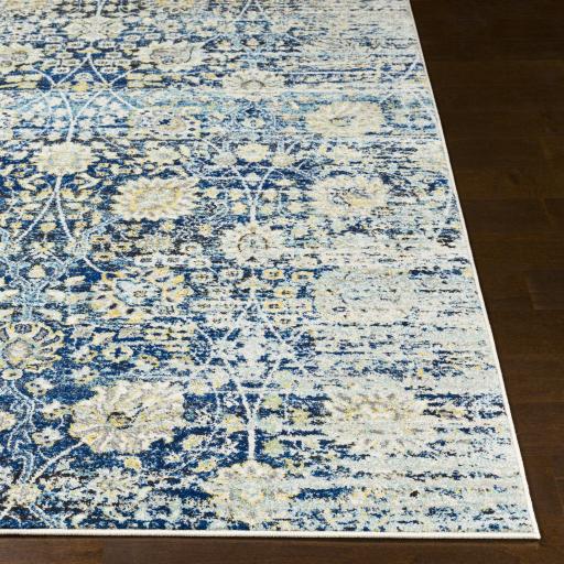 Surya Harput HAP-1073 Aqua Black 9' x 12'6" Rug