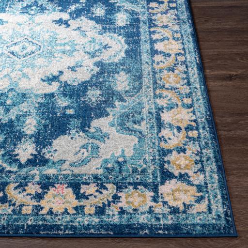 Surya Harput HAP-1120 Cream Dark Blue 6'7" x 9' Rug