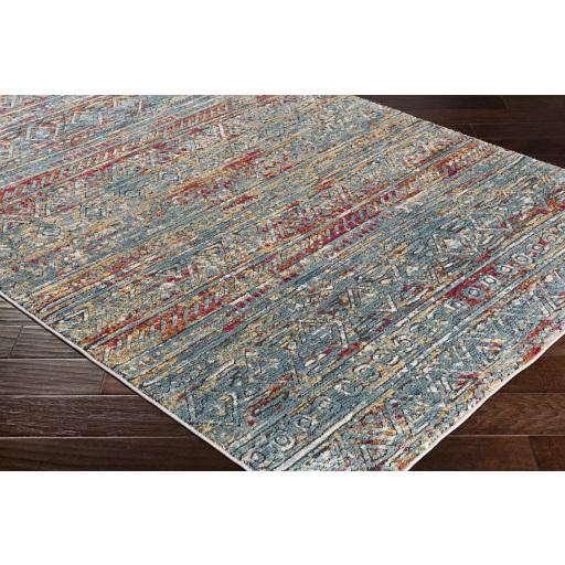 Surya Herati HER-2315 Aqua Black 2' x 2'11" Rug