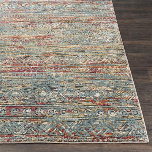 Surya Herati HER-2315 Aqua Black 3'11" x 5'11" Rug