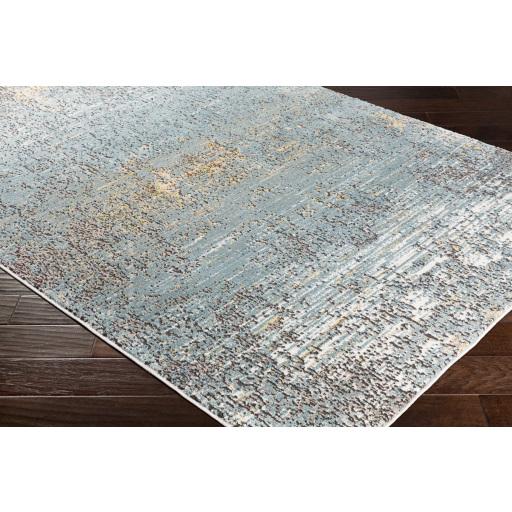 Surya Herati HER-2320 Aqua Black 3'11" x 5'11" Rug