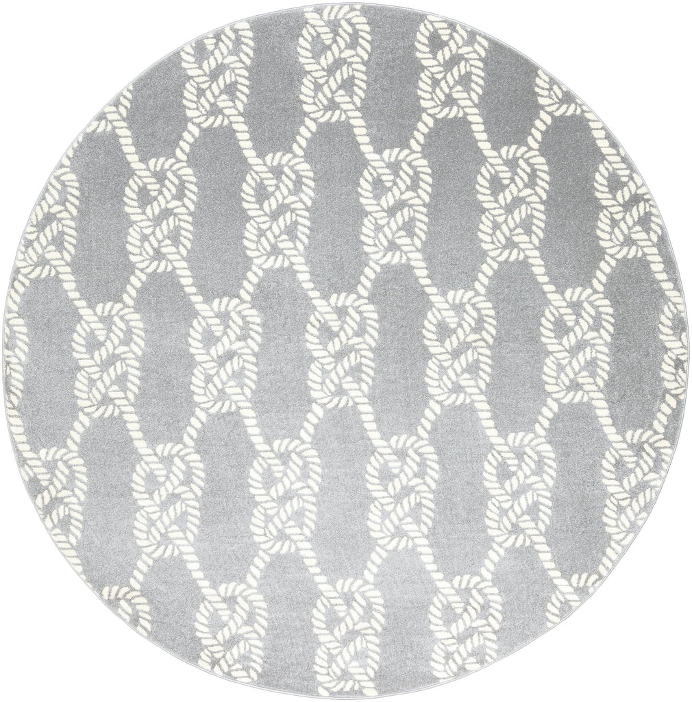 Surya Horizon HRZ-2311 Cream Slate 7'10" Round Rug