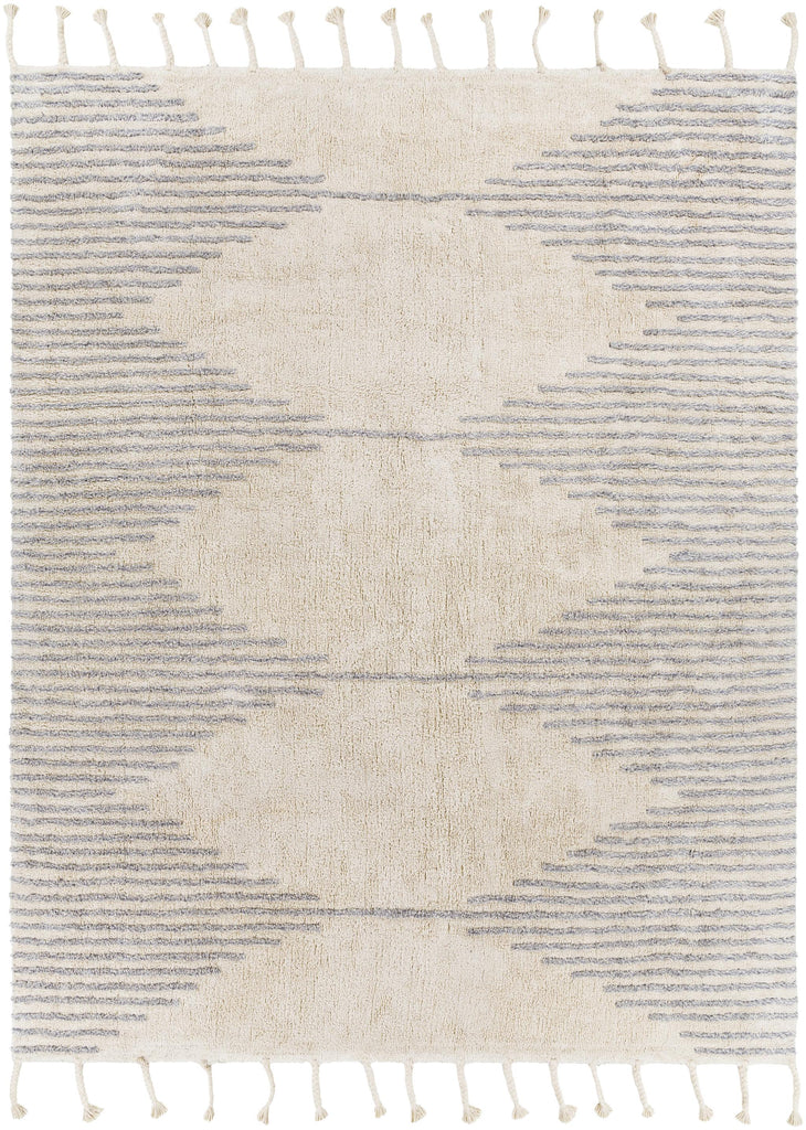 Surya Khemisset KMS-2311 Cream Gray 2'6" x 4' Rug