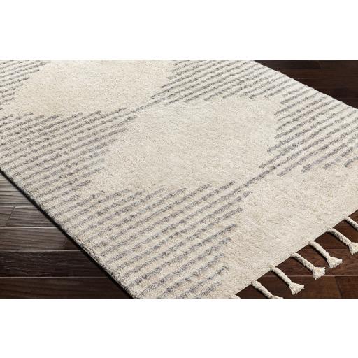 Surya Khemisset KMS-2311 Cream Gray 2'6" x 4' Rug