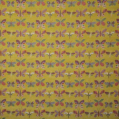 DecoratorsBest BUTTERFLIES CITRON Fabric