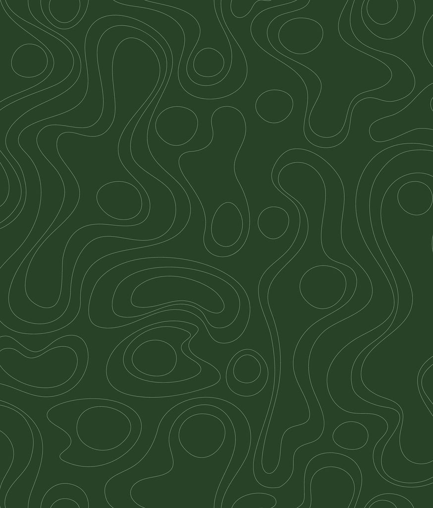 RoomMates Lineation Green Peel and Stick Green Wallpaper