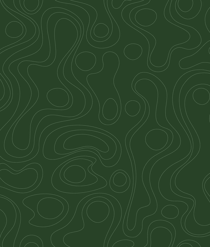 RoomMates Lineation Green Peel And Stick Green Wallpaper