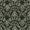 Roommates Blooming Damask Peel And Stick Black Wallpaper