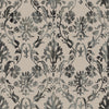 Roommates Blooming Damask Peel And Stick Grey Wallpaper