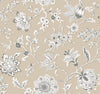 York Wallcoverings Sutton Beige Wallpaper