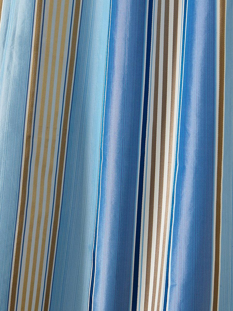 Old World Weavers Charlotte Stripe Marine Fabric