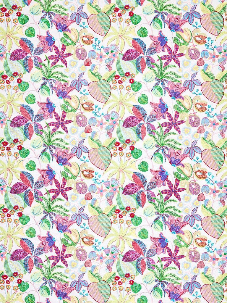 Old World Weavers Greenhouse Bouquet Fabric