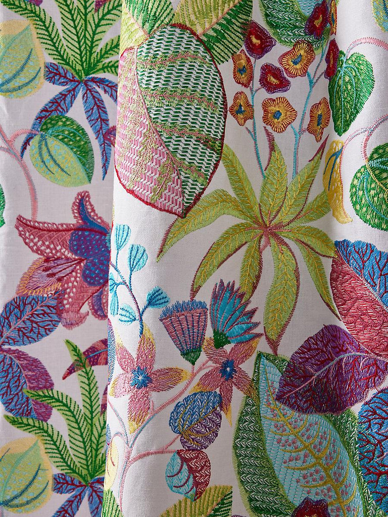 Old World Weavers Greenhouse Bouquet Fabric