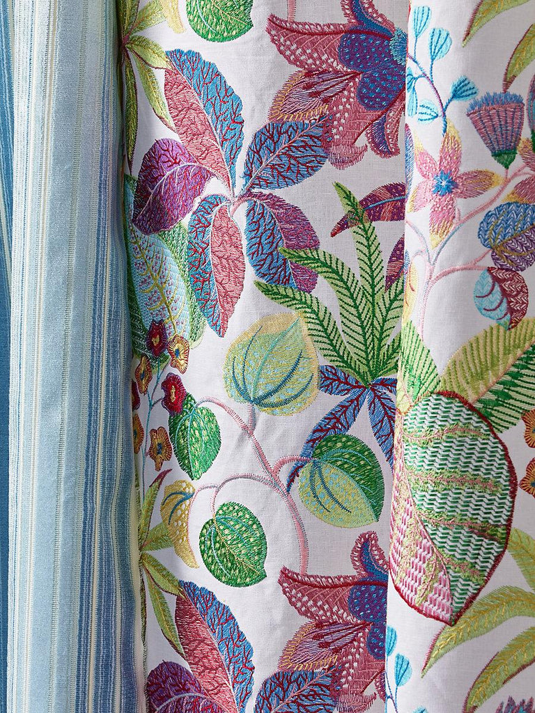 Old World Weavers Greenhouse Bouquet Fabric