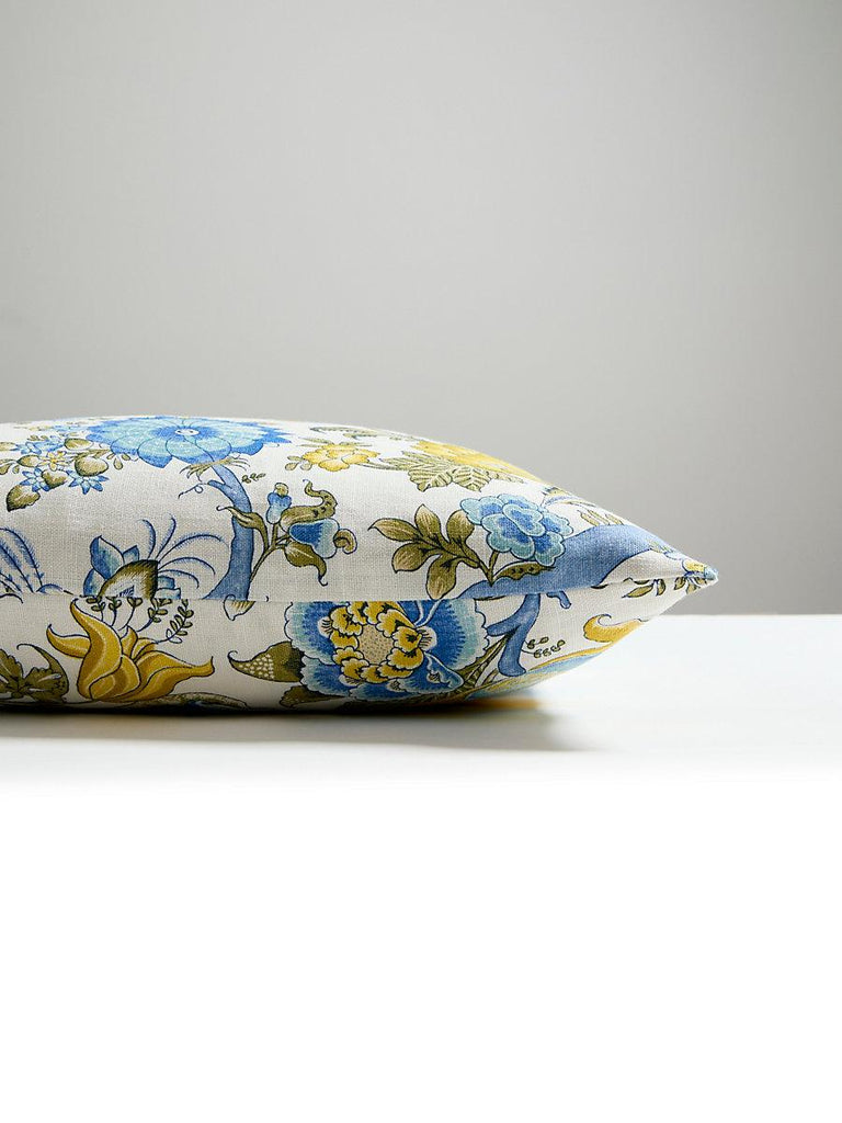 Scalamandre Met Palampore Sky And Sunlight Pillow