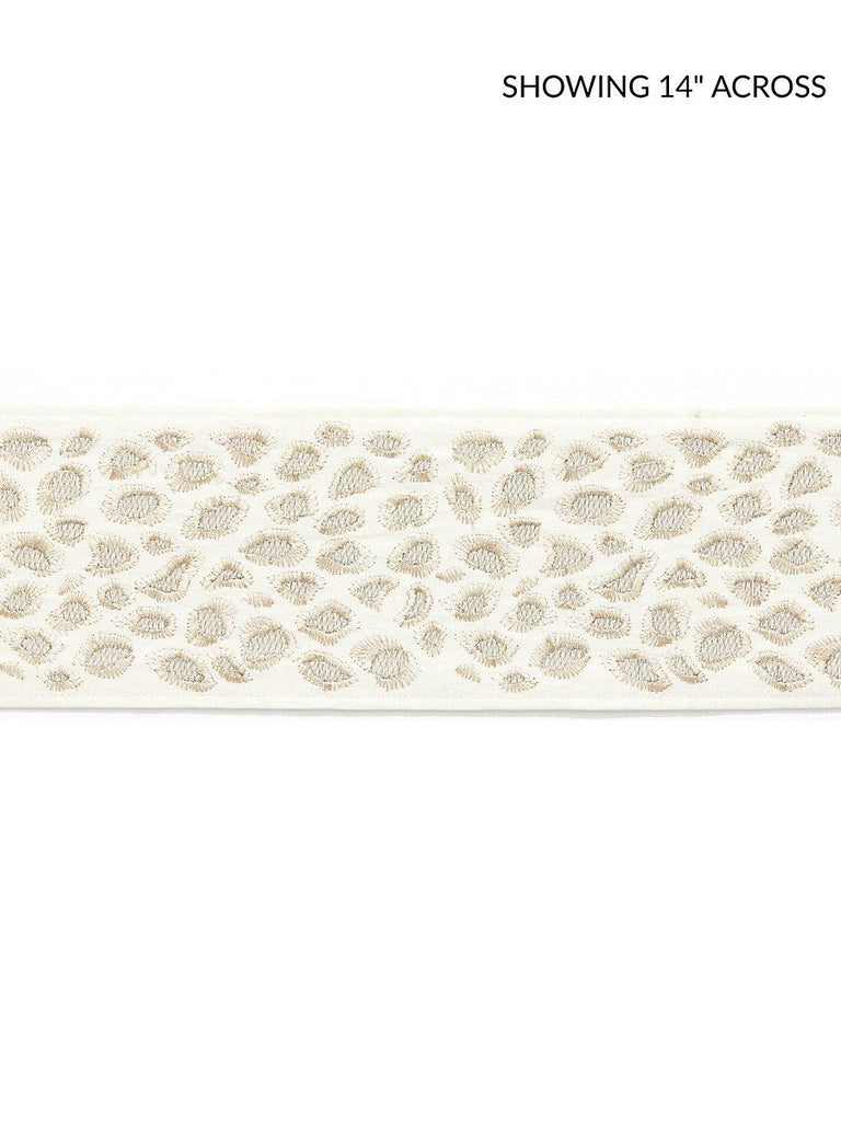 Scalamandre Catwalk Embroidered Tape Pearl Trim