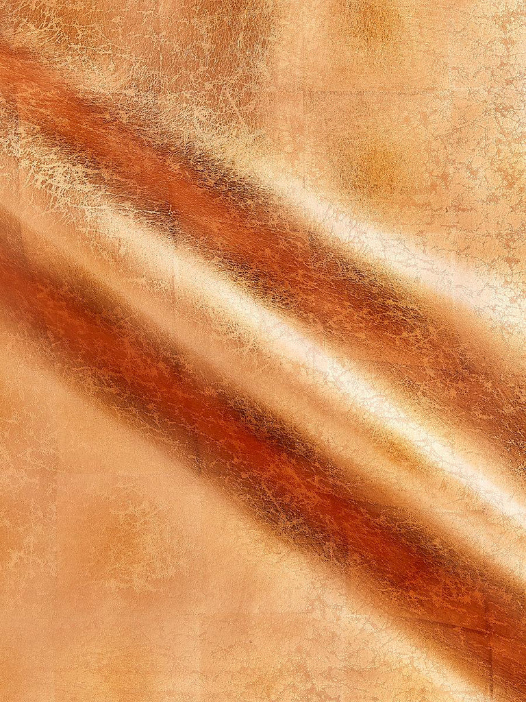 Scalamandre Copper Court Copper Wallpaper