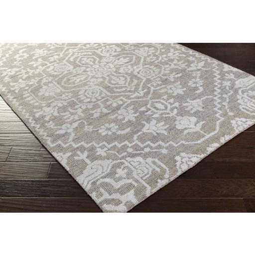 Surya Kinnara KNA-6000 Light Slate Medium Gray 2' x 3' Rug