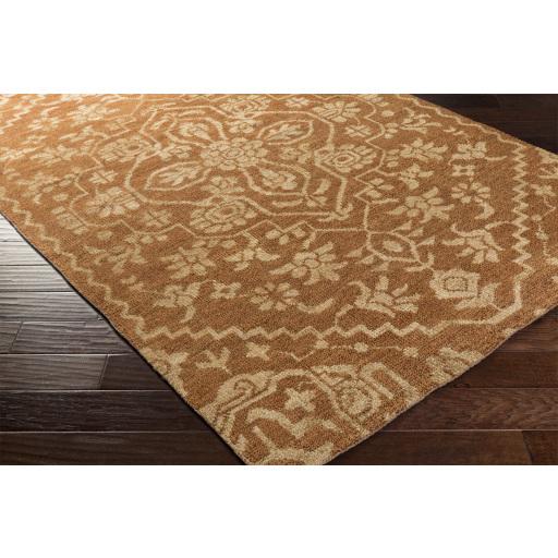 Surya Kinnara KNA-6004 Burnt Orange Peach 10' x 14' Rug