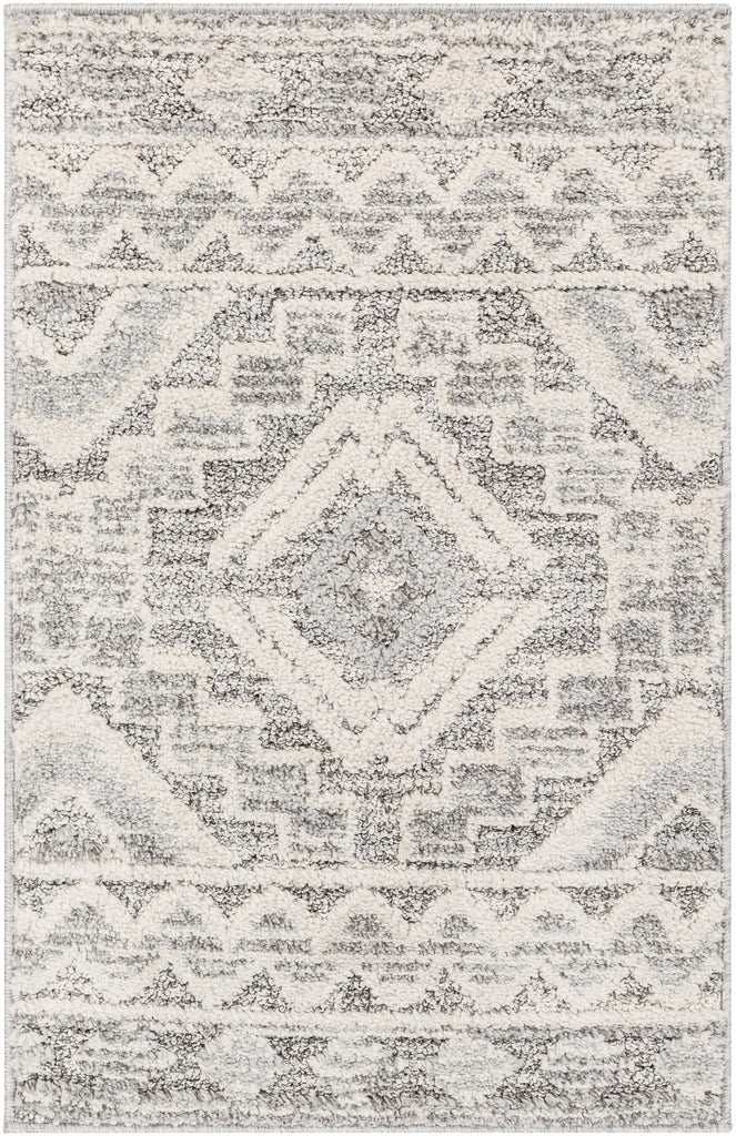 Surya La Maison LMS-2310 Beige Charcoal 5'3" x 7'3" Rug