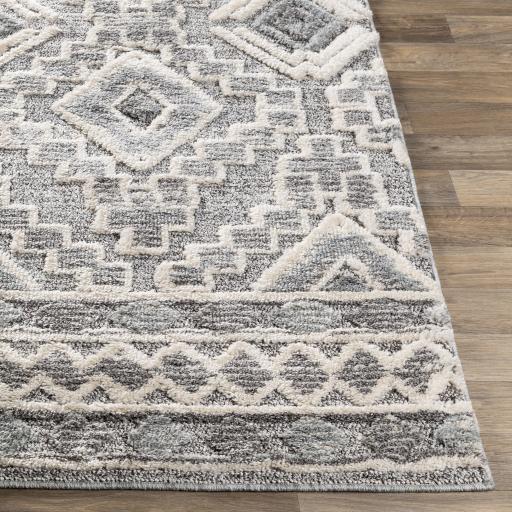 Surya La Maison LMS-2310 Beige Charcoal 5'3" x 7'3" Rug