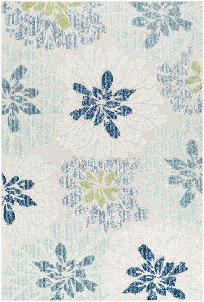 Surya Lakeside LKD-2300 Blue Cream 2' x 2'11" Rug