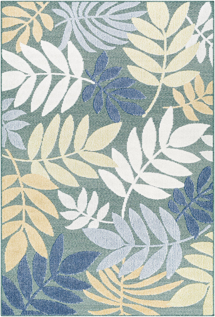 Surya Lakeside LKD-2308 Blue Cream 2' x 2'11" Rug