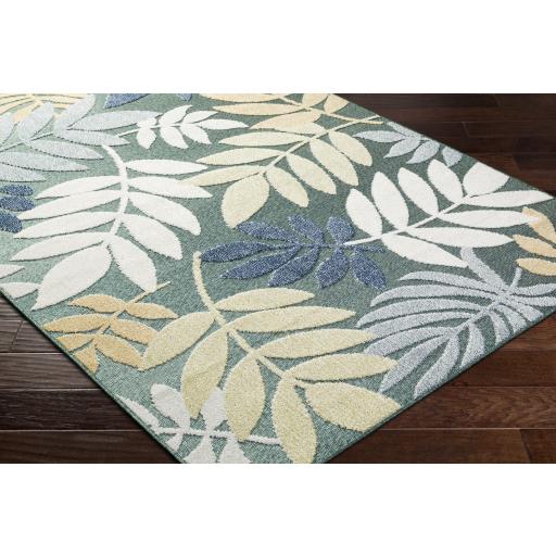 Surya Lakeside LKD-2308 Blue Cream 2' x 2'11" Rug