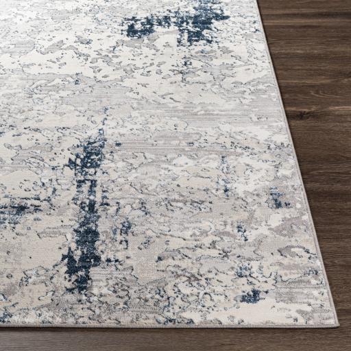 Surya Lustro LSR-2300 Cream Dark Blue 9' x 12' Rug