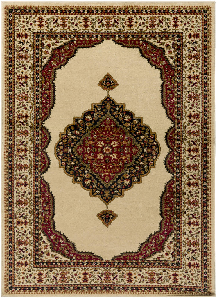 Surya Marash MAH-4603 Black Brick Red 9'3" x 12'6" Rug