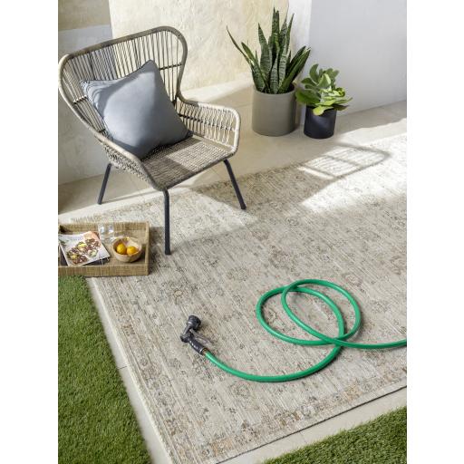 Surya Ren BOMG-2303 Brown Charcoal 7'10" x 10' Rug