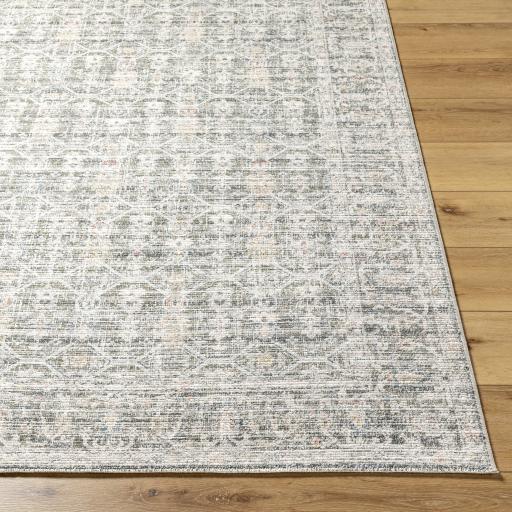 Surya Marlon MLO-2301 Blue Dusty Coral 2'1" x 3'9" Rug