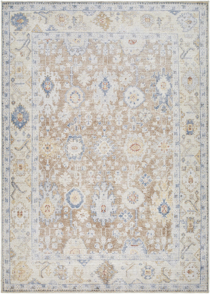 Surya Marlon MLO-2307 Beige Dark Blue 2'1" x 3'9" Rug