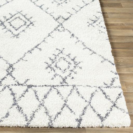 Surya Maroc Shag MRS-2303 Gray White 2' x 3' Rug