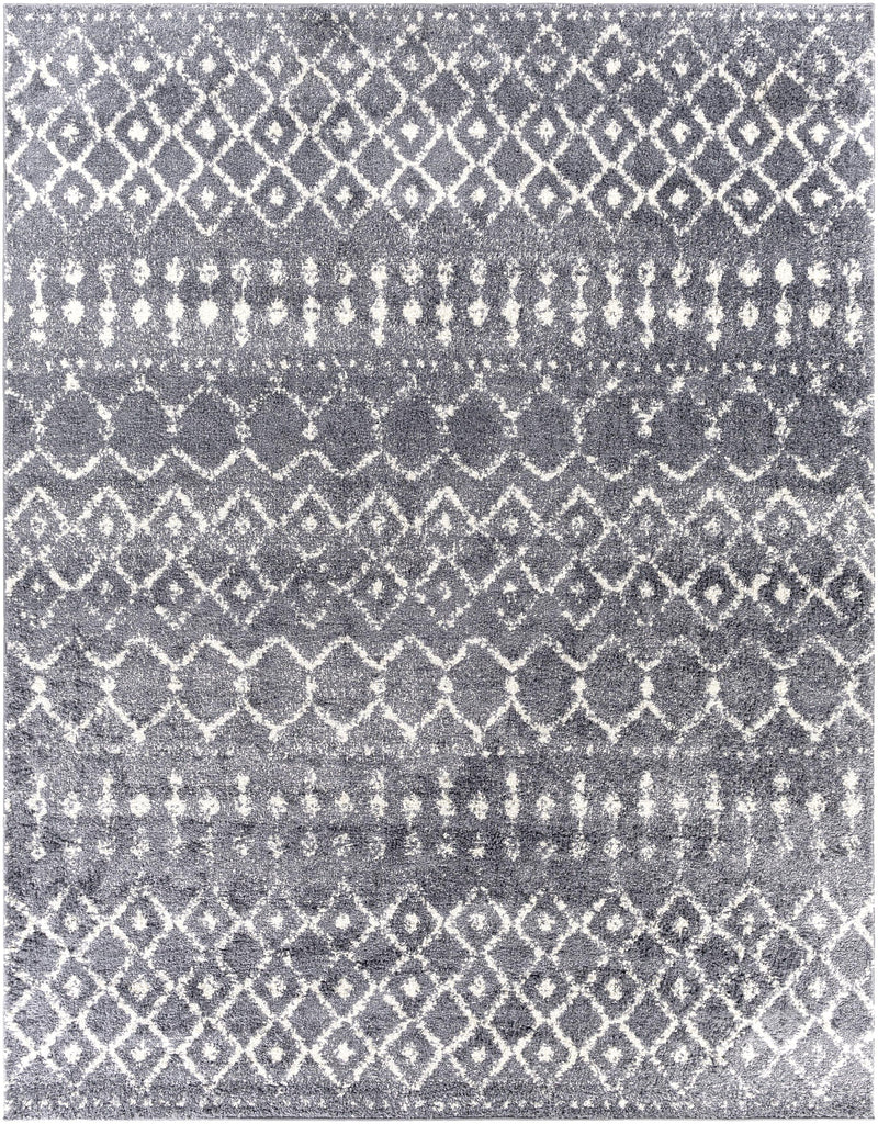 Surya Maroc Shag MRS-2308 Gray White 2' x 3' Rug