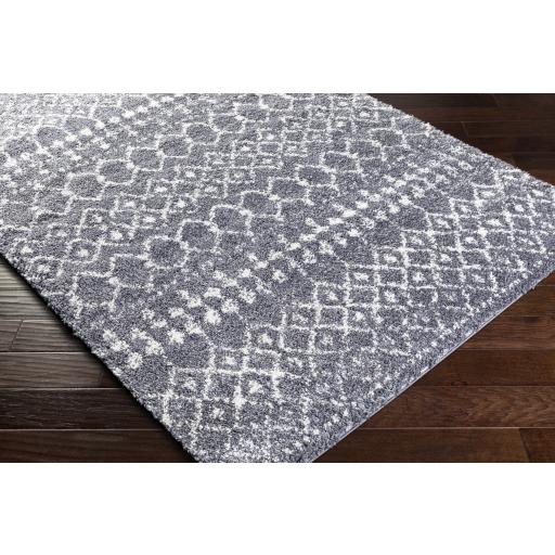 Surya Maroc Shag MRS-2308 Gray White 2' x 3' Rug