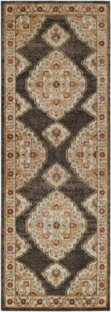 Surya Masala Market MMT-2312 Beige Brick Red 9'3" x 12'6" Rug