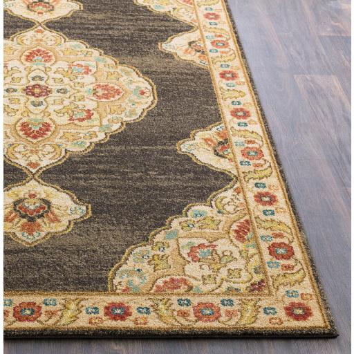 Surya Masala Market MMT-2312 Beige Brick Red 9'3" x 12'6" Rug