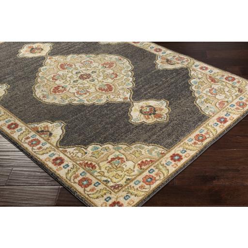 Surya Masala Market MMT-2312 Beige Brick Red 9'3" x 12'6" Rug