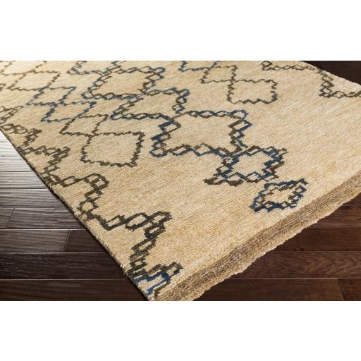 Surya Medina MED-1107 Beige Dark Blue 2' x 3' Rug