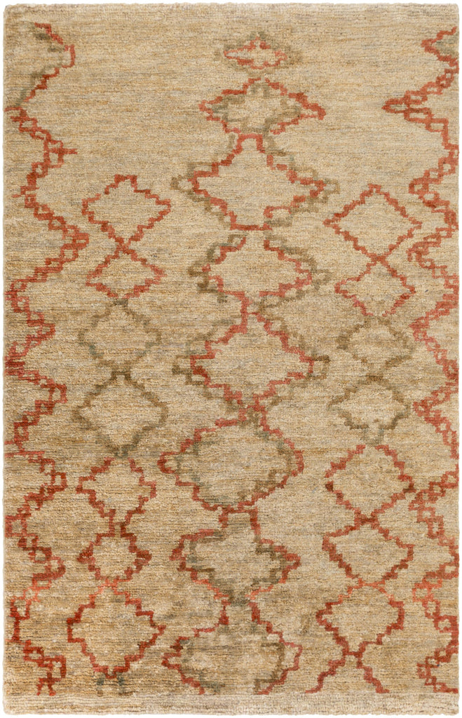 Surya Medina MED-1108 Beige Red 2' x 3' Rug